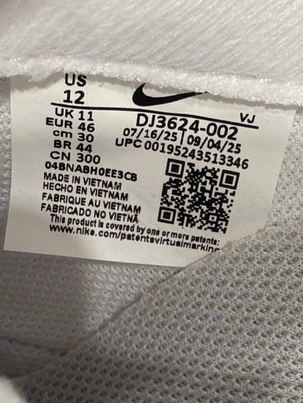 NIKE AIR MAX DAWN men's shoes size 12 - Picture 9 of 11
